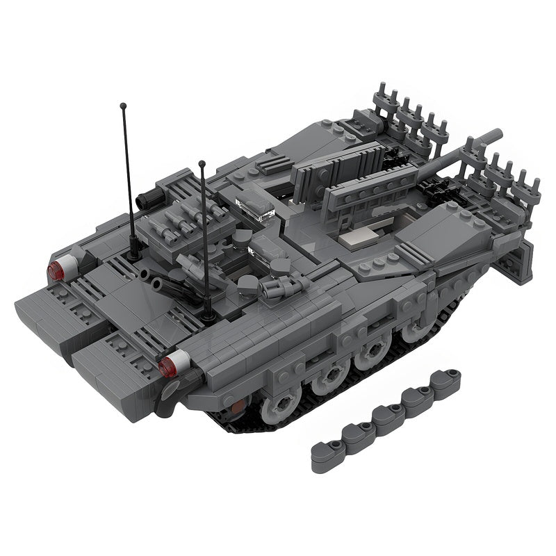 Strv 103 C Main Battle Tank MOC Building Kit - 2