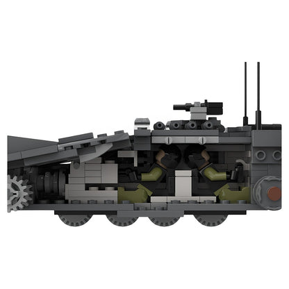 Strv 103 C Main Battle Tank MOC Building Kit - 4