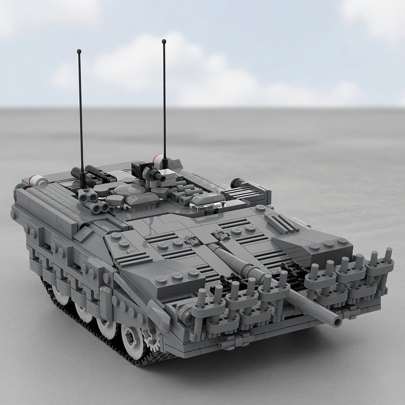 Strv 103 C Main Battle Tank MOC Building Kit - 5