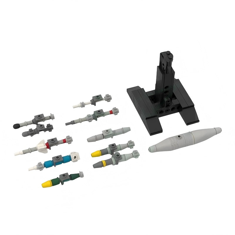 Su-24 Fighter Jet MOC Building Kit | 1:34 Scale Aircraft Model - 4