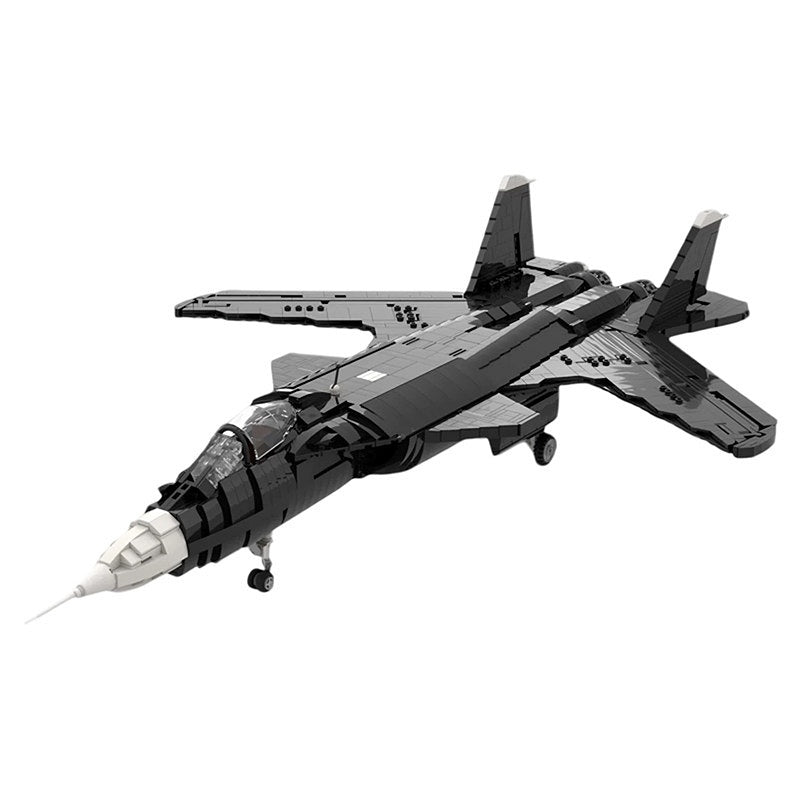 Su-47 Berkut MOC Building Kit | Forward Swept Fighter Jet Model - 2
