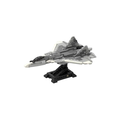 SU-57 Stealth Fighter 1:70 Scale Building Kit | LEGO-Compatible MOC - 1