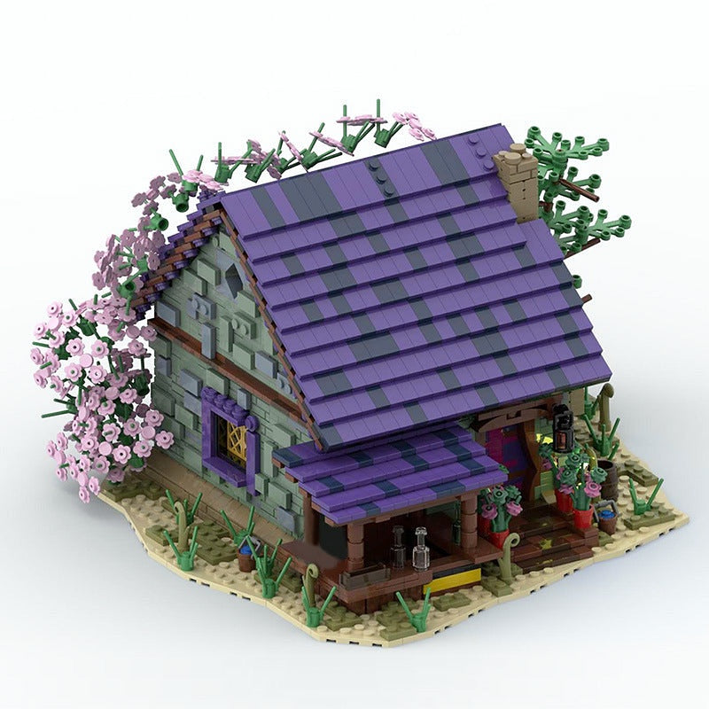 Summer House MOC Building Kit | Cozy Cottage Architecture Model - 2