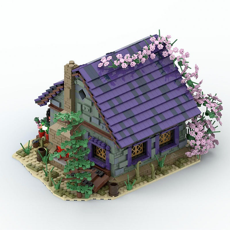 Summer House MOC Building Kit | Cozy Cottage Architecture Model - 4