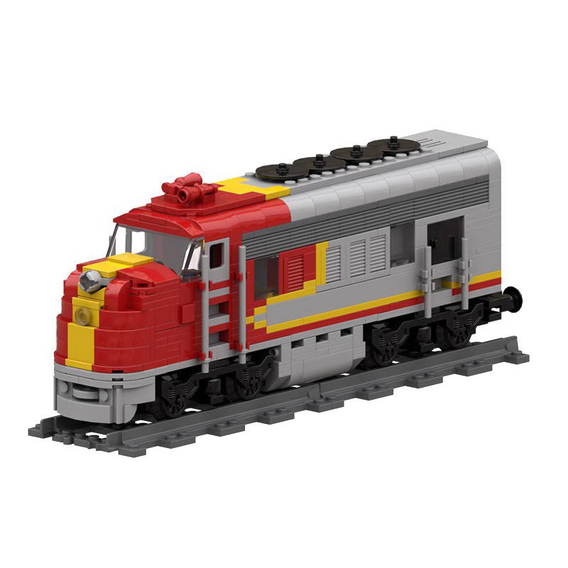 Super Chief RC Train Building Kit | MOC-54251 - 3