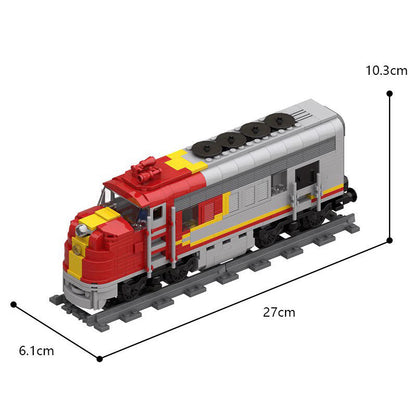 Super Chief RC Train Building Kit | MOC-54251 - 6