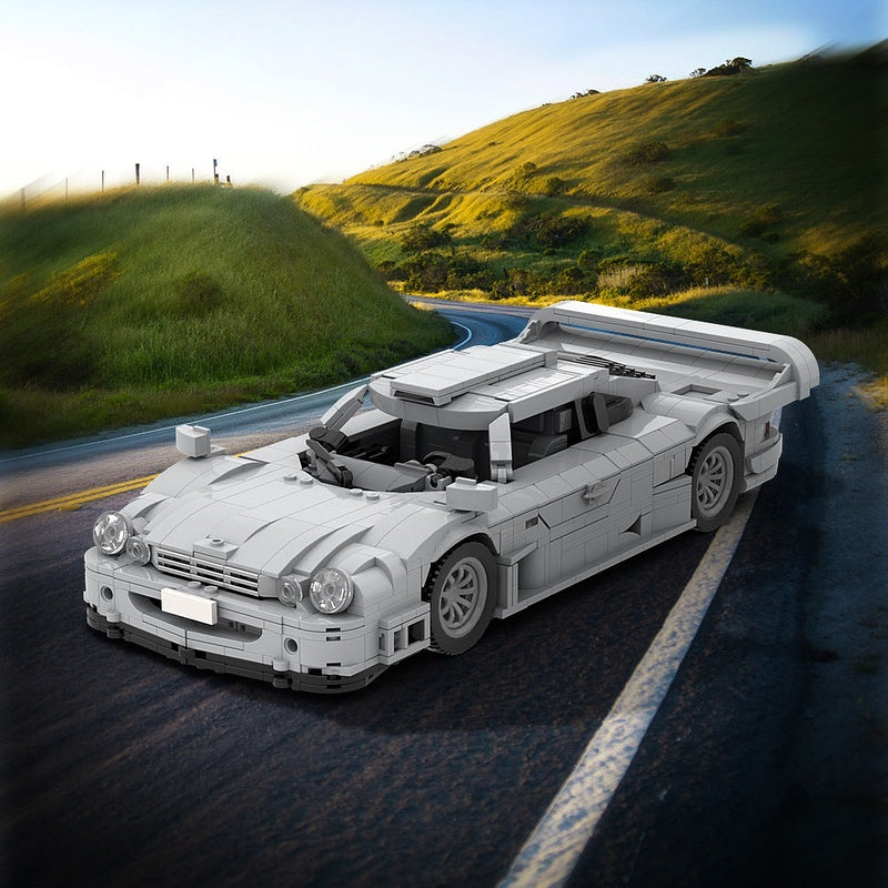 Super Sport GTR Car MOC Building Kit | 1:15 Scale Performance Model - 2