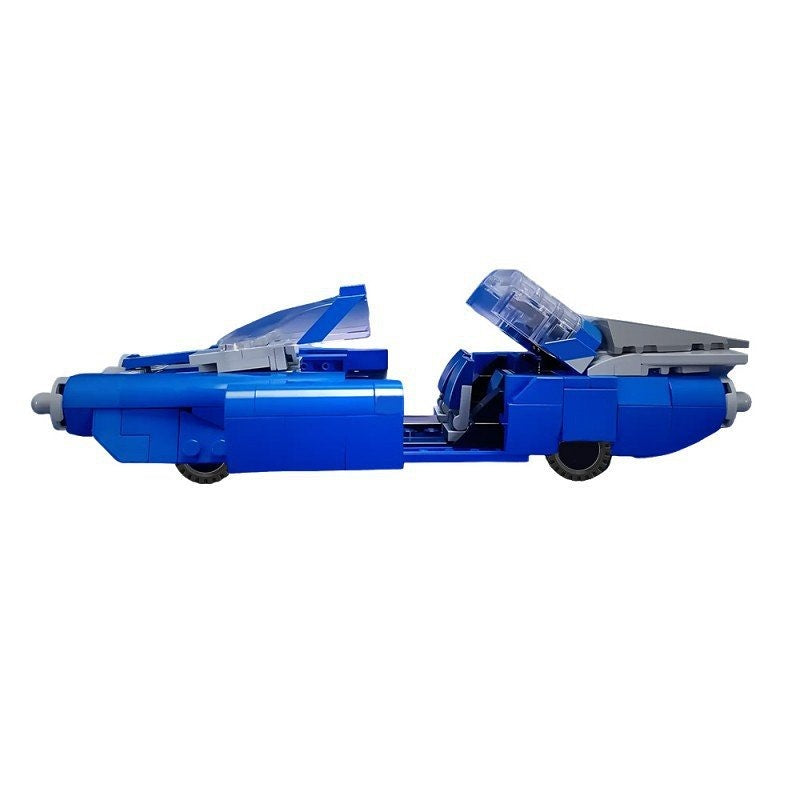 Superhero Flying Car MOC Building Kit | Futuristic Adventure Vehicle - 3