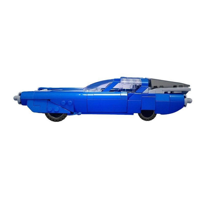 Superhero Flying Car MOC Building Kit | Futuristic Adventure Vehicle - 4