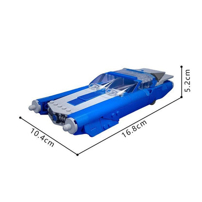 Superhero Flying Car MOC Building Kit | Futuristic Adventure Vehicle - 6