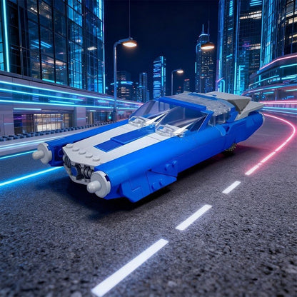 Superhero Flying Car MOC Building Kit | Futuristic Adventure Vehicle - 8