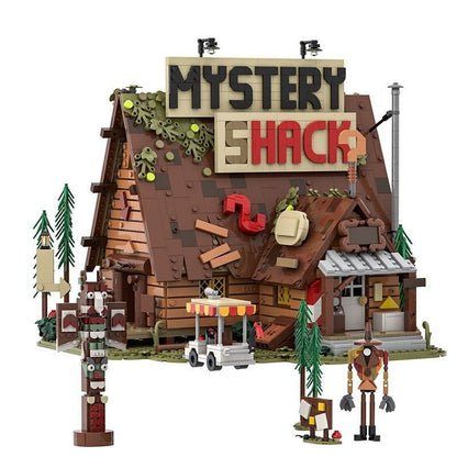 Supernatural Mystery Forest Cabin MOC Building Kit | Haunted Diorama - 1