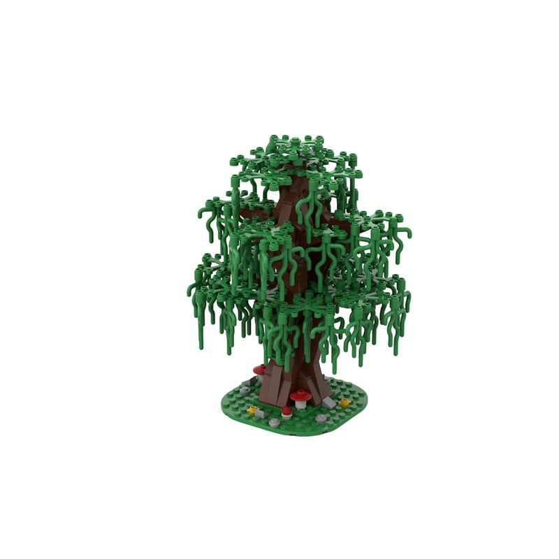 Swamp Tree MOC Building Kit | Fantasy Nature Display Model - 1