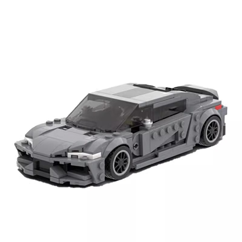 Swedish 4-Seater Hyper GT Hybrid Sports Car Building Kit | LEGO-Compatible MOC - 3