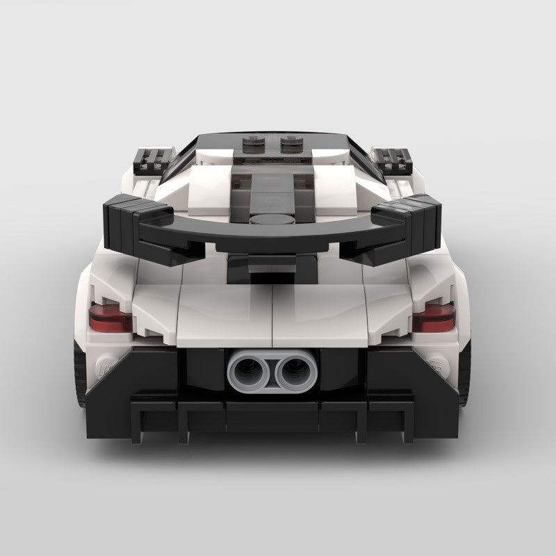 Swedish Hypercar with Dihedral Doors Building Kit | LEGO-Compatible MOC - 5