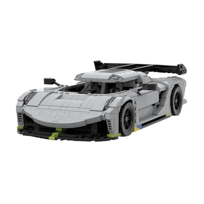 Swedish Jesko Hypercar Building Kit | LEGO-Compatible MOC - 5