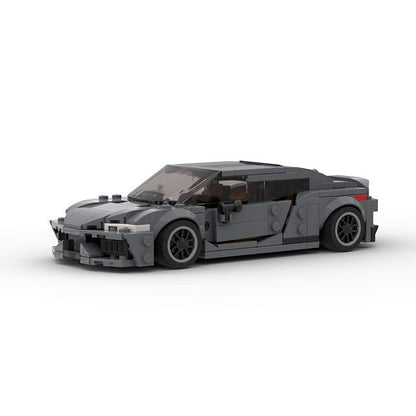 Swedish Mega-GT Hypercar Building Kit | LEGO-Compatible MOC - 1