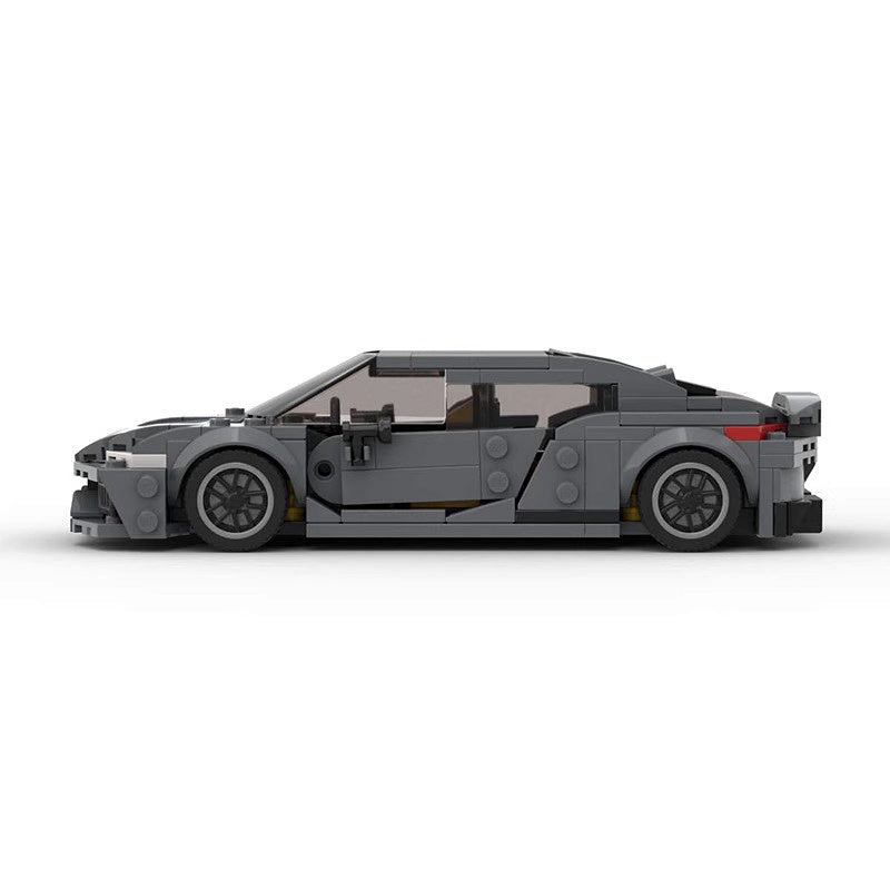 Swedish Mega-GT Hypercar Building Kit | LEGO-Compatible MOC - 3