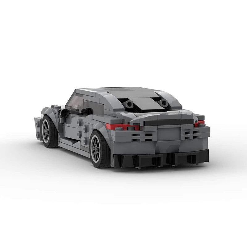 Swedish Mega-GT Hypercar Building Kit | LEGO-Compatible MOC - 4