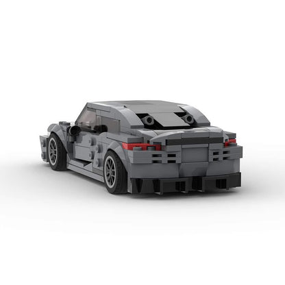 Swedish Mega-GT Hypercar Building Kit | LEGO-Compatible MOC - 4