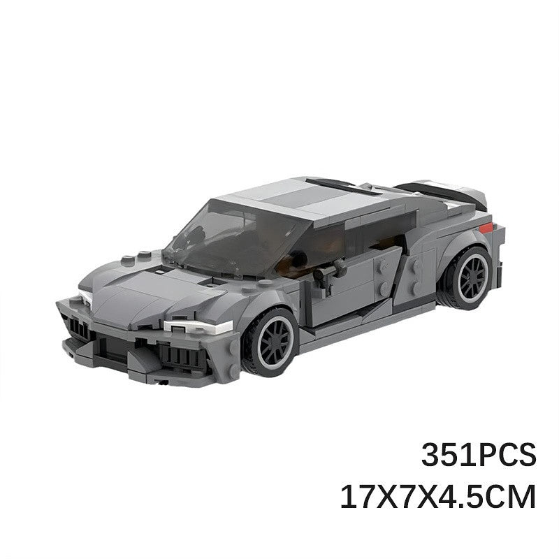 Swedish Mega-GT Hypercar Building Kit | LEGO-Compatible MOC - 5