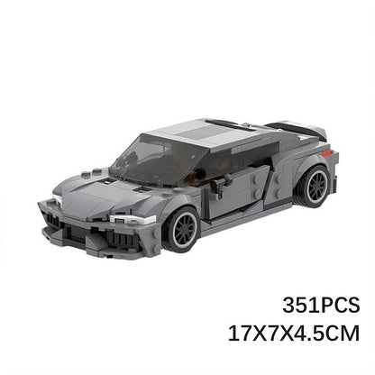 Swedish Mega-GT Hypercar MOC Building Kit | Advanced Vehicle Model - 5