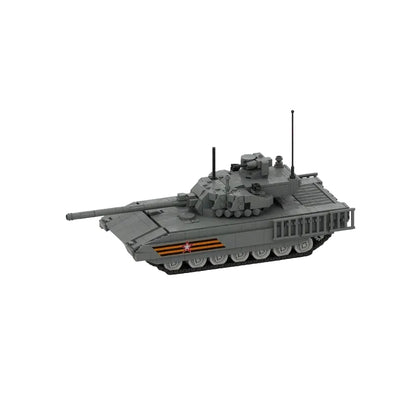 T-14 Armata Main Battle Tank 1:35 Scale MOC Building Kit - 1
