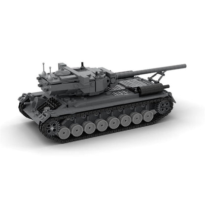 T-29 Heavy Tank MOC Building Kit | 1:35 Scale Military Display Model - 2