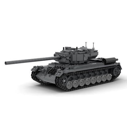 T-29 Heavy Tank MOC Building Kit | 1:35 Scale Military Display Model - 3
