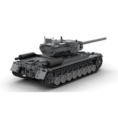 T-29 Heavy Tank MOC Building Kit | 1:35 Scale Military Display Model - 4