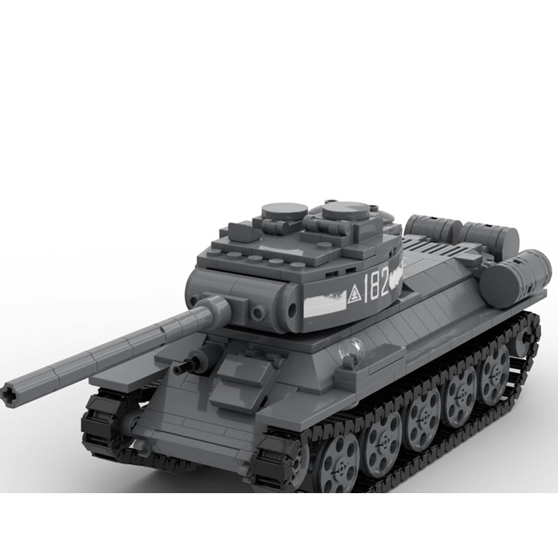T-34-85 Tank Building Kit | LEGO-Compatible MOC - 2