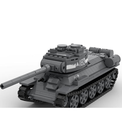 T-34-85 Tank Building Kit | LEGO-Compatible MOC - 2