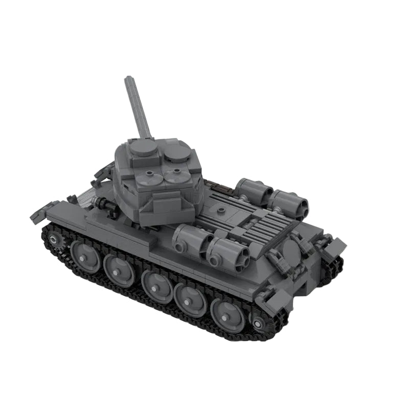 T-34-85 WWII Soviet Medium Tank MOC Building Kit - 2