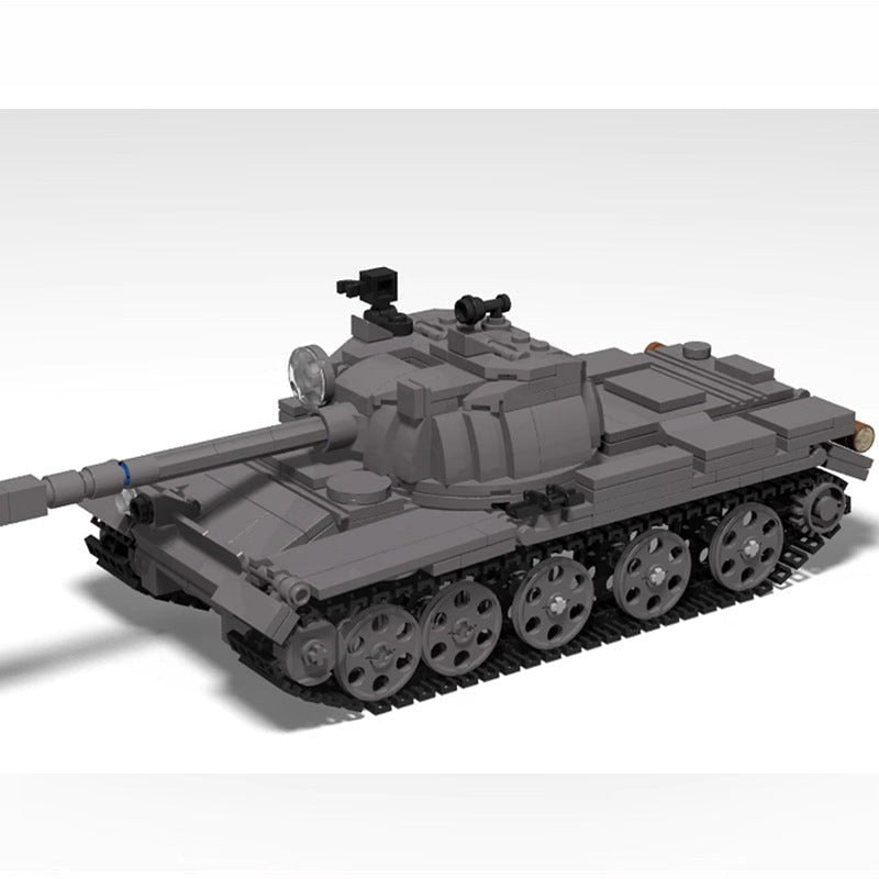 T-62 Main Battle Tank MOC Building Kit | 1:35 Scale Armored Model - 4
