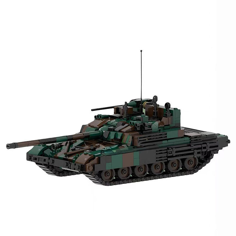 T-72M2 Moderna Main Battle Tank MOC Building Kit - 1