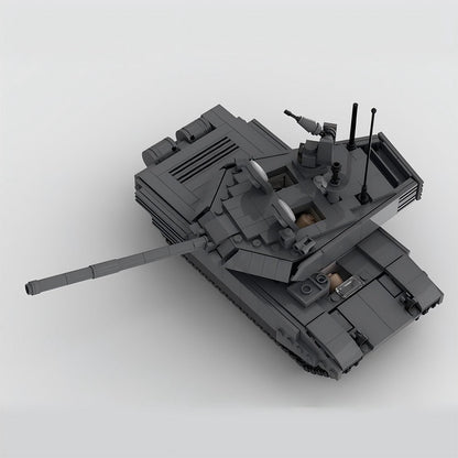 T-90 M/MS MBT MOC Building Kit | Modern Military Tank Model - 1