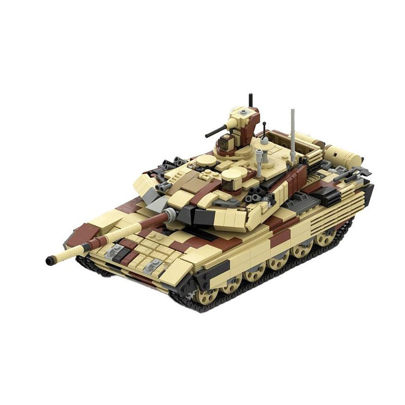 T-90 MS MBT MOC Tank Building Kit | 1:35 Scale Armored Model - 4