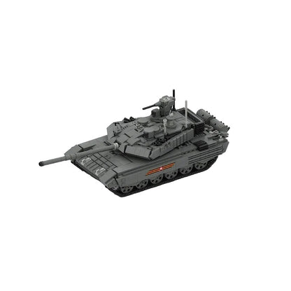 T-90 MS MBT MOC Tank Building Kit | 1:35 Scale Armored Model - 6