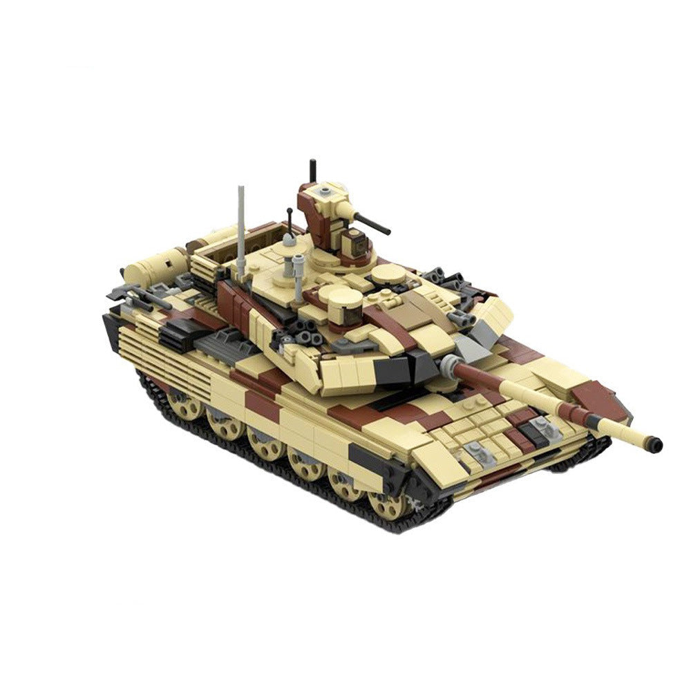 T-90 MS v2 Tank Building Kit | 1:35 Minifigure Scale | MOC-19364 - 1
