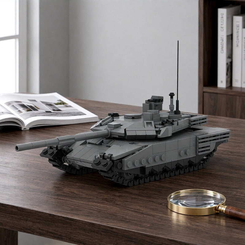 T-90M 1:45 Modern Main Battle Tank MOC Building Kit - 2