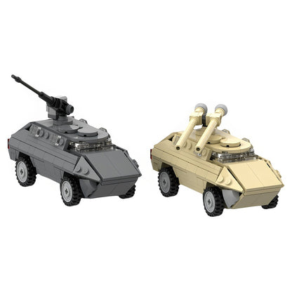R3 T20/T106 Armored Car MOC Building Kit - 7