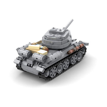 T34/85 Medium Tank MOC Building Kit | WWII Military Display Model - 3