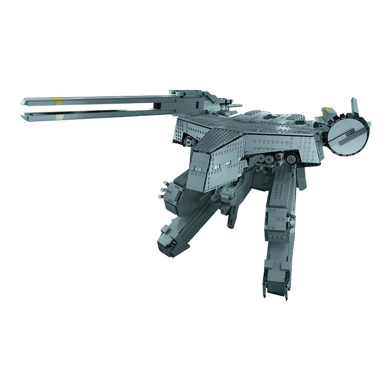 Tactical Bipedal Tank Mecha MOC Building Kit - 1