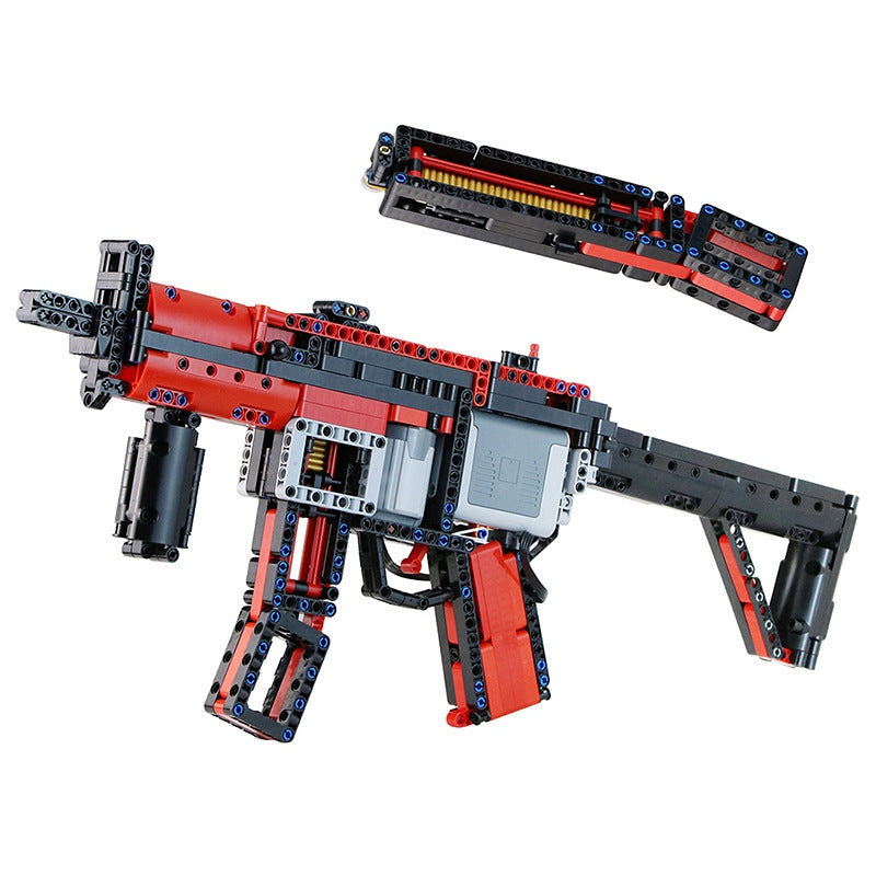 Tactical Submachine Gun MOC Building Kit - Precision Construction Set - 1