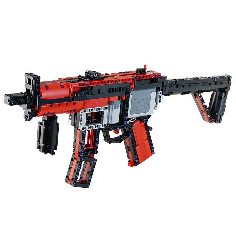 Tactical Submachine Gun MOC Building Kit - Precision Construction Set - 3