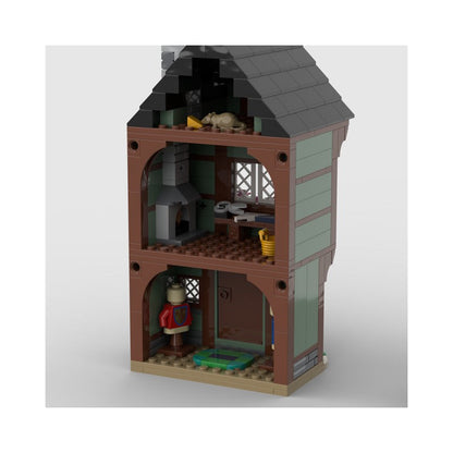 Tailor's House Building Kit | LEGO-Compatible MOC - 3