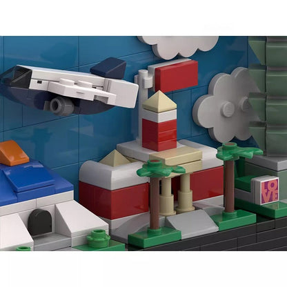 Taiwan Postcard Skyline Building Kit | LEGO-Compatible MOC - 3