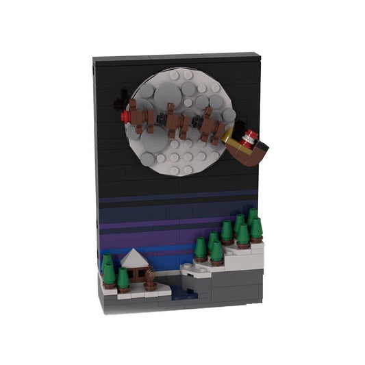 Tales Of The Sleigh Age MOC Building Kit | Fantasy Christmas Vehicle - 1
