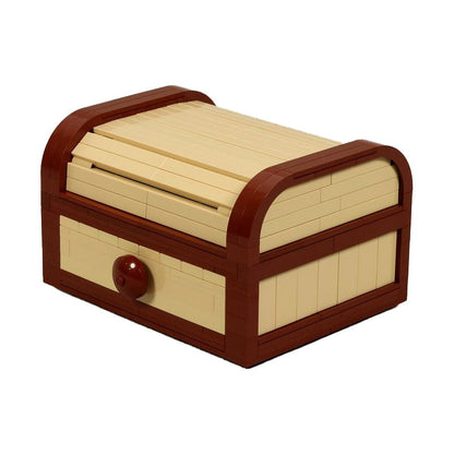 Tambour Roll-Top Storage Building Kit | LEGO-Compatible MOC - 3