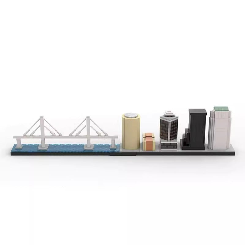 Tampa Florida Skyline MOC Building Kit | City Architecture Model - 1